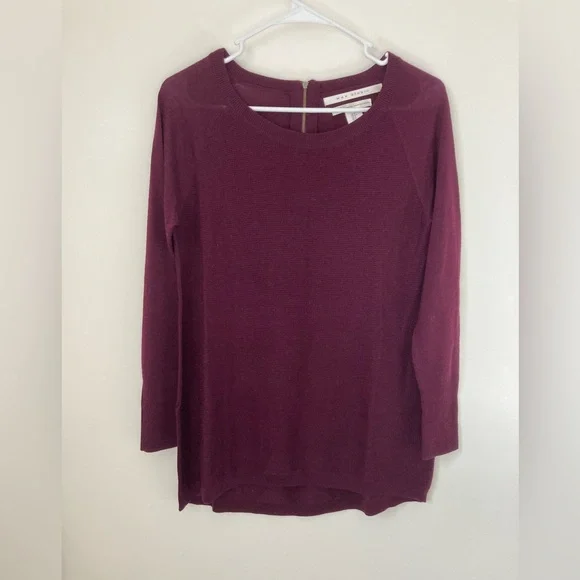 Max Studio Sweaters Nwot Max Studio Burgundy Size S Extrafine